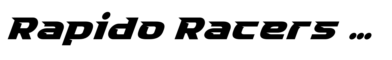 Rapido Racers One